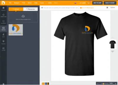 Design your t-shirts