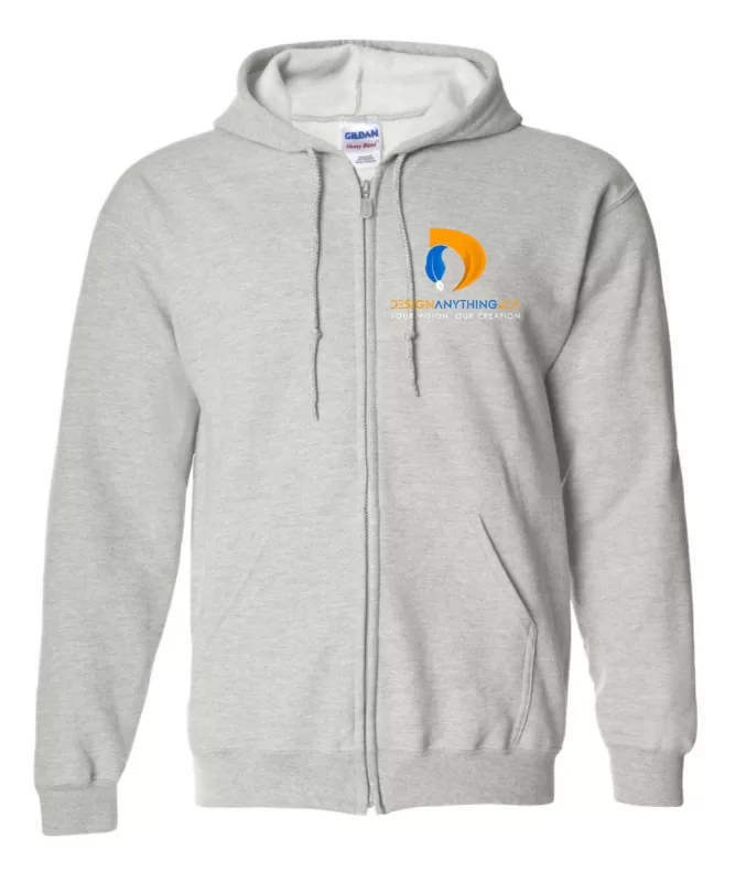 Custom Zip Up Hoodies